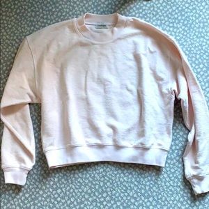 COPY - Madhappy crop crewneck - petal